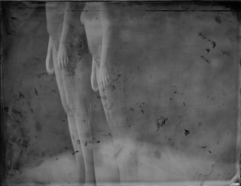 Renata Vogl scanned original ferrotype, Other, original size 13x10 cm
